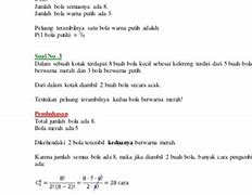 Contoh Soal Filling Slot Kelas 12